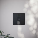 SlimTech Collection Matte Black 20A Isolator Switch