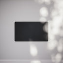 SlimTech Collection Matte Black Double Blank Plate