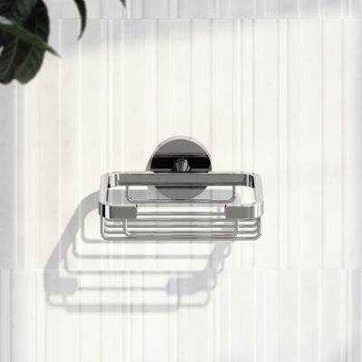 Small Chrome Shower Basket