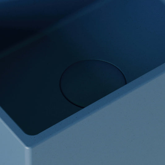 Sobrio Azure Concrete Wall Hung Basin 300mm