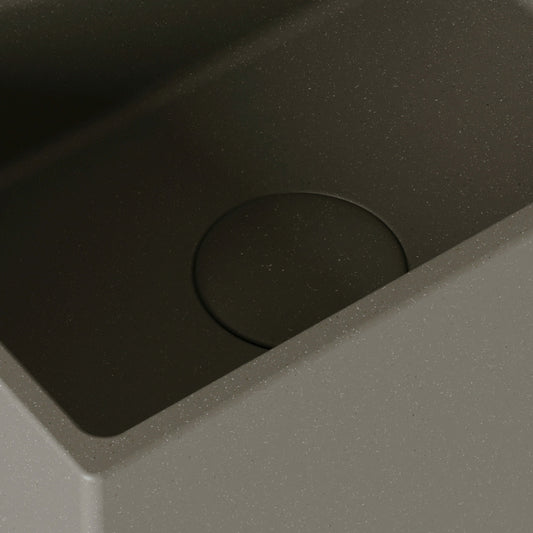 Sobrio Oyster Concrete Wall Hung Basin 300mm