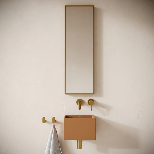Sobrio Sienna Concrete Wall Hung Basin 300mm