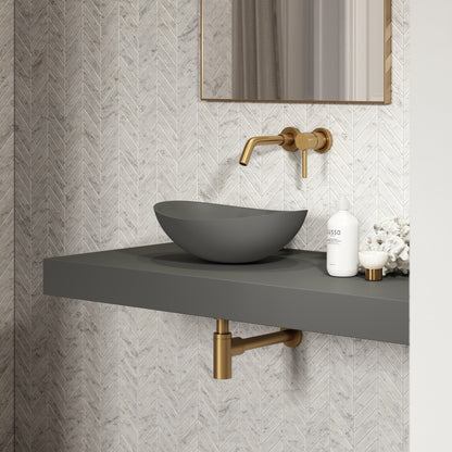Soho Clay Countertop Stone Basin 420mm