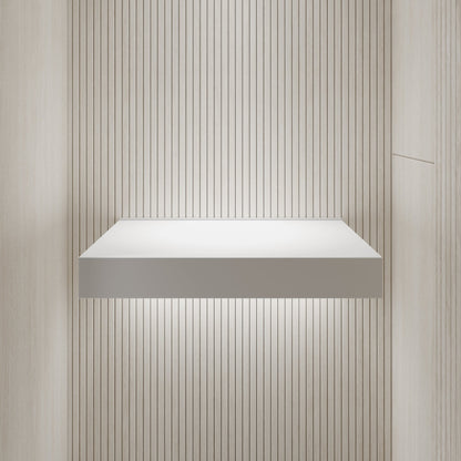 Soho Stone Basin 420mm & Stone Wall Hung Countertop Basin Shelf Set