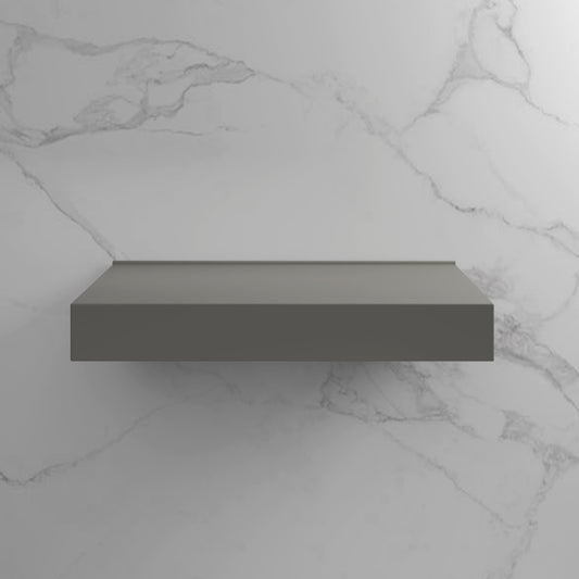 Soho Stone Basin 420mm & Stone Wall Hung Countertop Basin Shelf Set