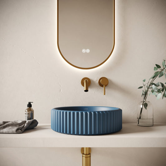 Solco Azure Concrete Countertop Basin 400mm