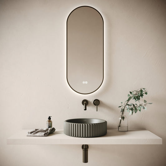 Solco Oyster Concrete Countertop Basin 400mm