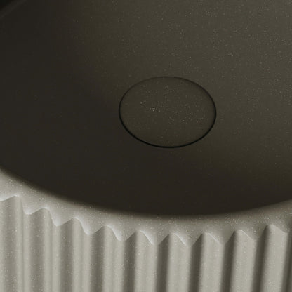 Solco Oyster Concrete Countertop Basin 400mm