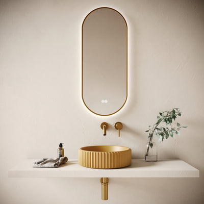 Solco Saffron Concrete Countertop Basin 400mm