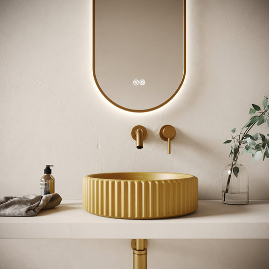 Solco Saffron Concrete Countertop Basin 400mm