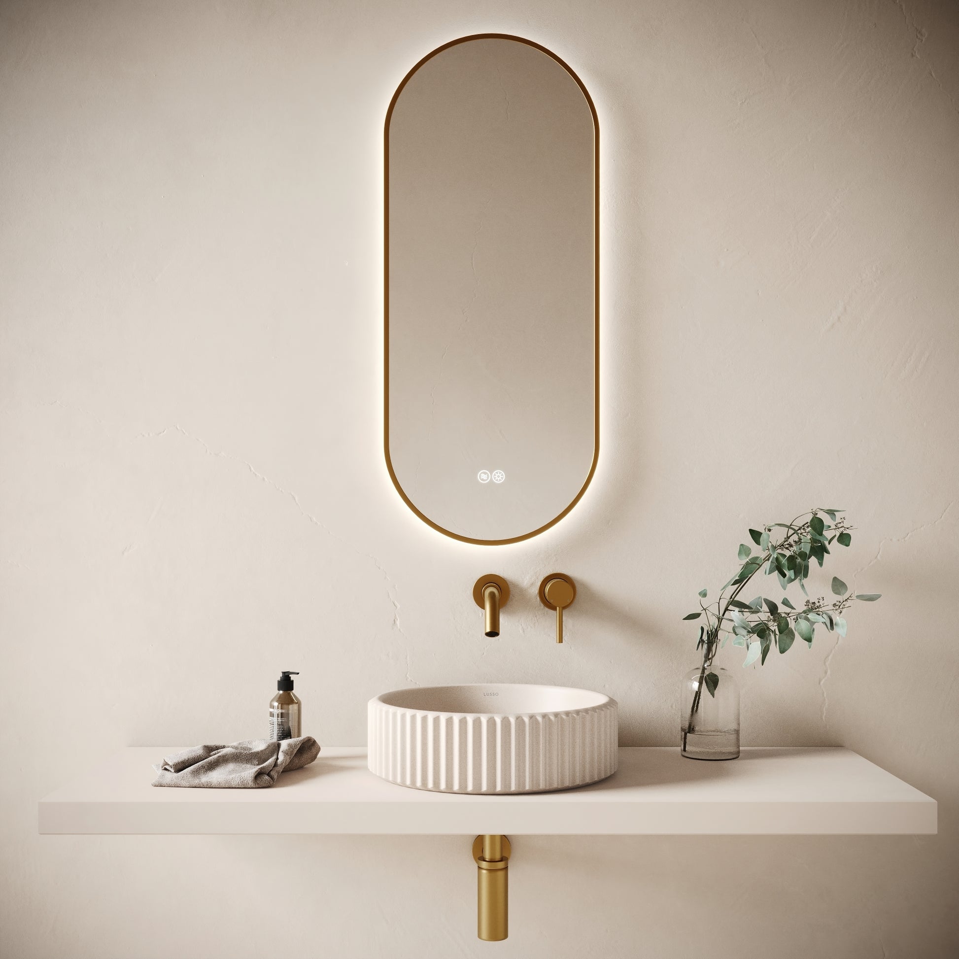 Solco Shore Concrete Countertop Basin 400mm