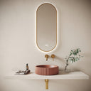 Solco Terracotta Concrete Countertop Basin 400mm