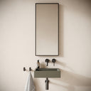 Sostanza Oyster Concrete Wall Hung Basin 400mm