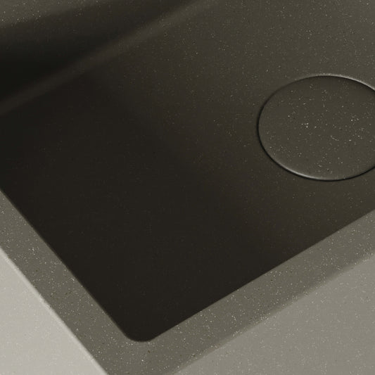 Sostanza Oyster Concrete Wall Hung Basin 400mm