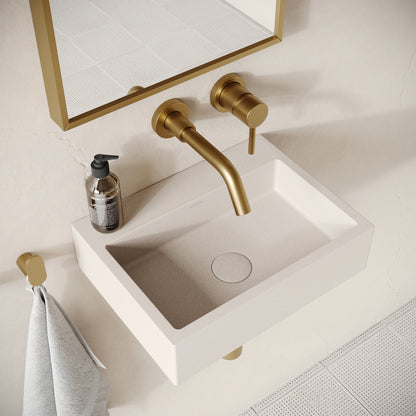 Sostanza Shore Concrete Wall Hung Basin 400mm