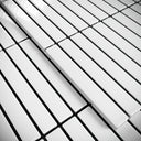 Stick Mosaic Snow Pearl White Glazed Porcelain Wall Tile 282 x 294mm
