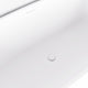 Stone Bath Waste Matte White