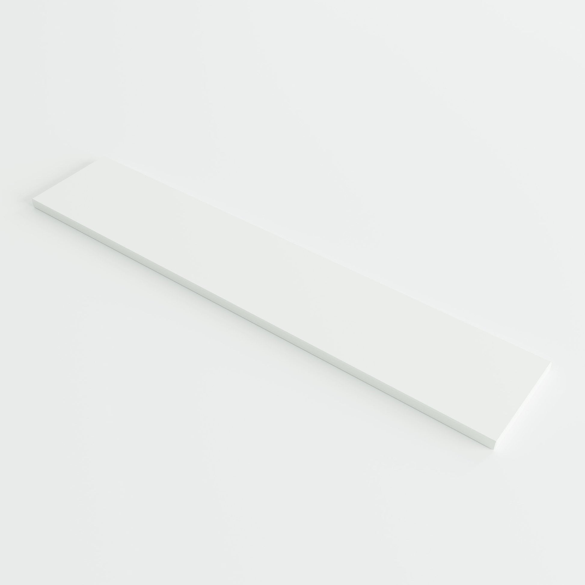 Stone Matte White Upstand Splashback 800mm