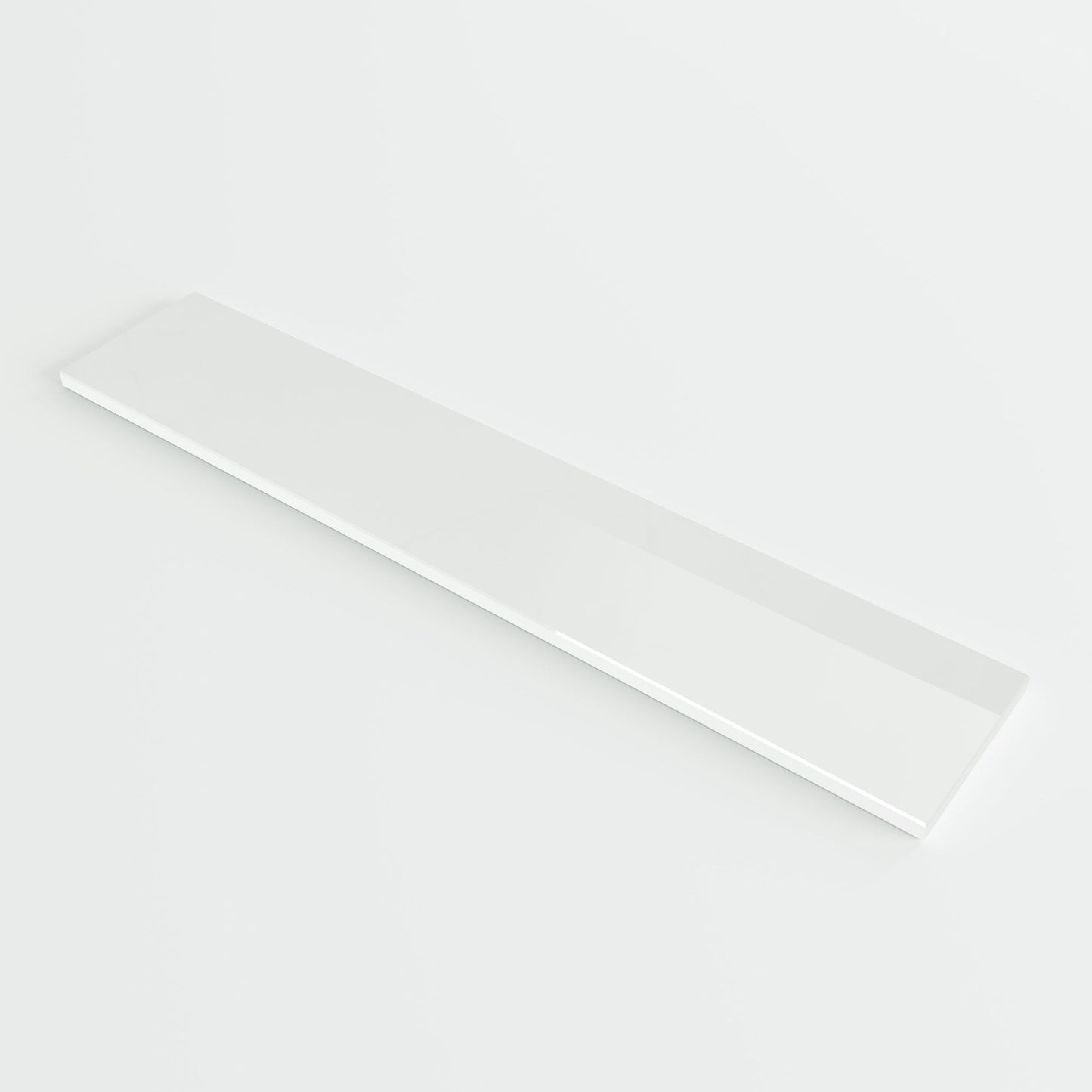 Stone Polished White Upstand Splashback 400mm