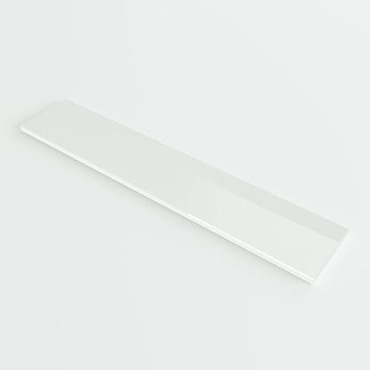 Stone Polished White Upstand Splashback 600mm
