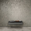 Stone Wall Hung Towel Shelf (800mm Wide - Clay)