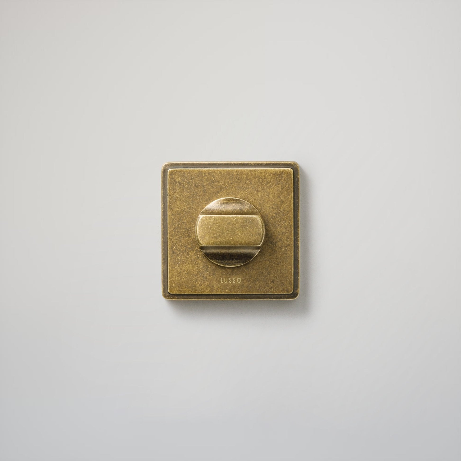 Surrey Aged Bronze WC Thumbturn with Latch
