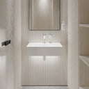 Thinn Wall Hung Stone Basin 600 x 400mm