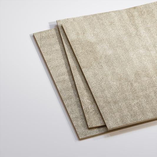 Torino Beige True Limestone Chevron Porcelain Wall or Floor Tile 600 x 600mm