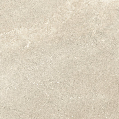 Torino Beige True Limestone Porcelain Wall or Floor Tile 600 x 600mm