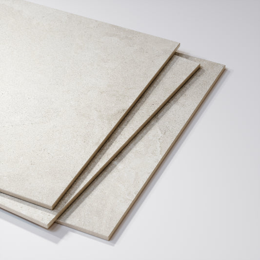 Torino Crema True Limestone Porcelain Tile 1200 x 600 mm