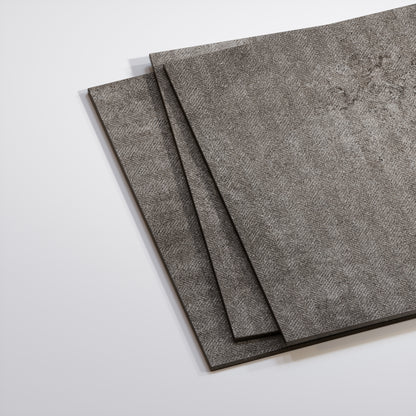 Torino Nero True Limestone Chevron Porcelain Wall or Floor Tile 600 x 600mm
