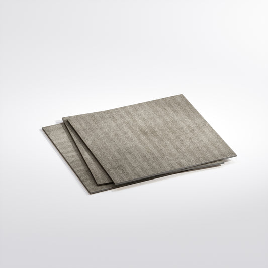 Torino Taupe True Limestone Chevron Porcelain Wall or Floor Tile 600 x 600mm