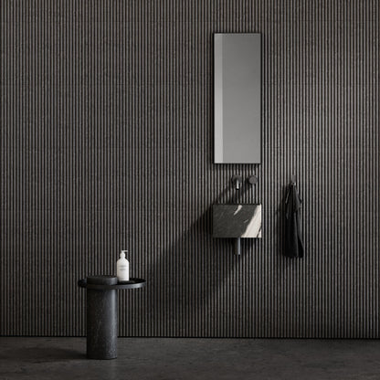 Tucci Panda Marble Wall Hung Basin 300mm