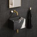Tucci Panda Marble Wall Hung Basin 300mm