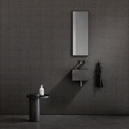 Tucci Pietra Grey Marble Wall Hung Basin 300mm