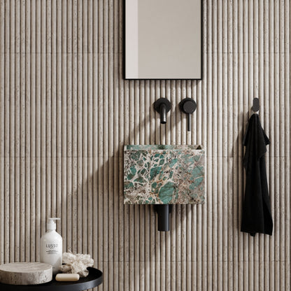Tucci Tiffany Marble Wall Hung Basin 300mm