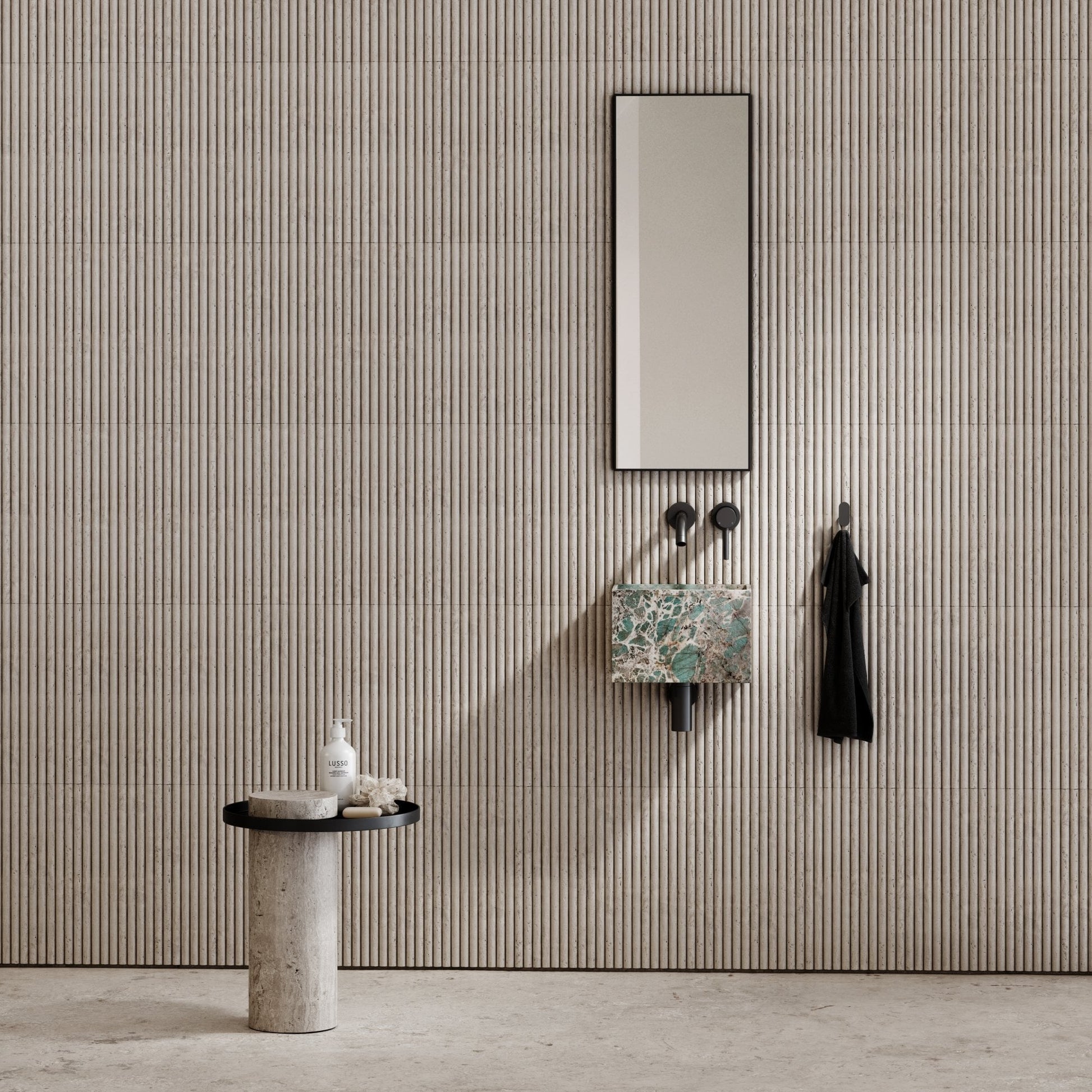 Tucci Tiffany Marble Wall Hung Basin 300mm