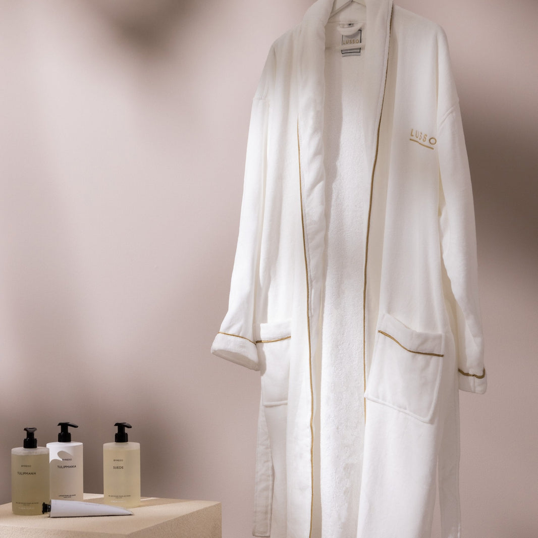 Bath Towels & Robes Luxury Soft Cotton Towelling - LUSSO