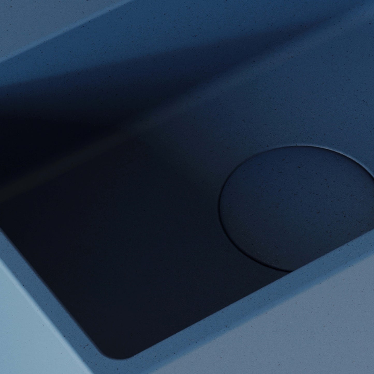 Vasel Azure Concrete Wall Hung Basin 300mm