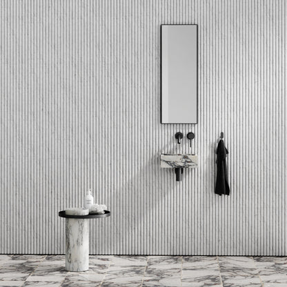 Vasel Calacatta Viola Marble Wall Hung Basin 300mm