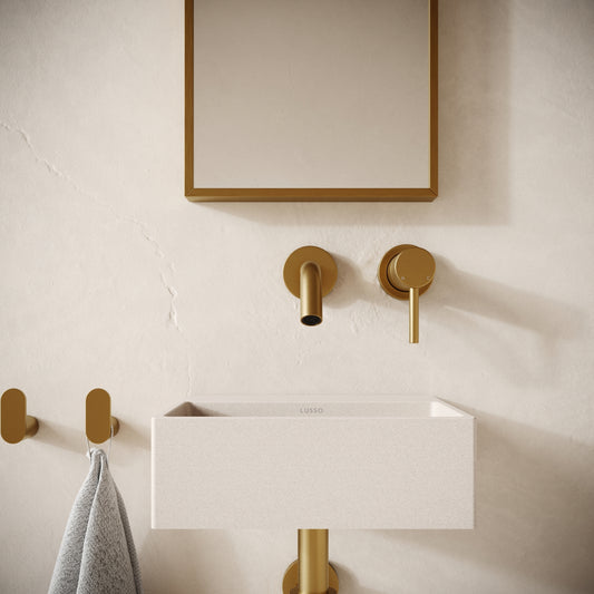 Vasel Shore Concrete Wall Hung Basin 300mm