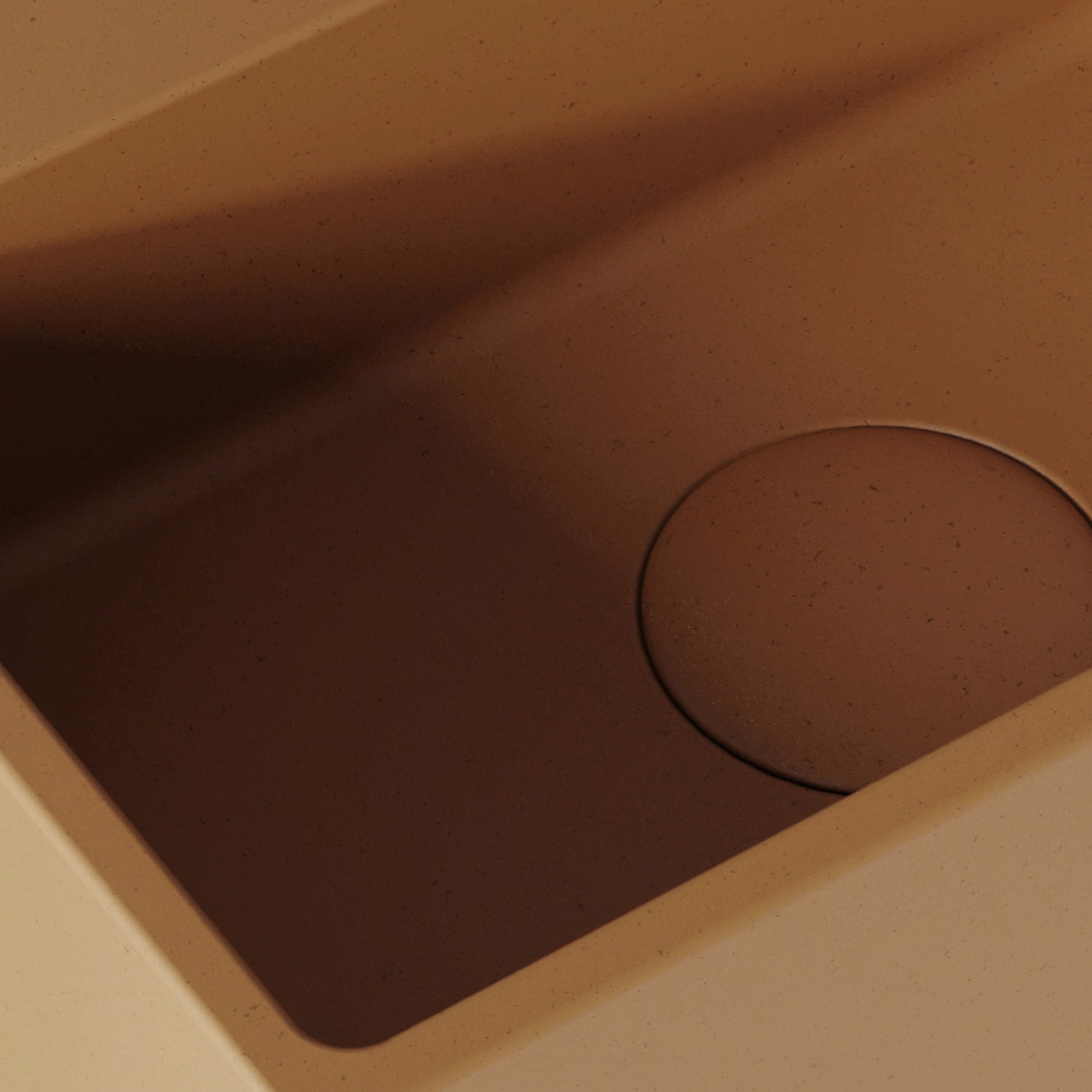Vasel Sienna Concrete Wall Hung Basin 300mm