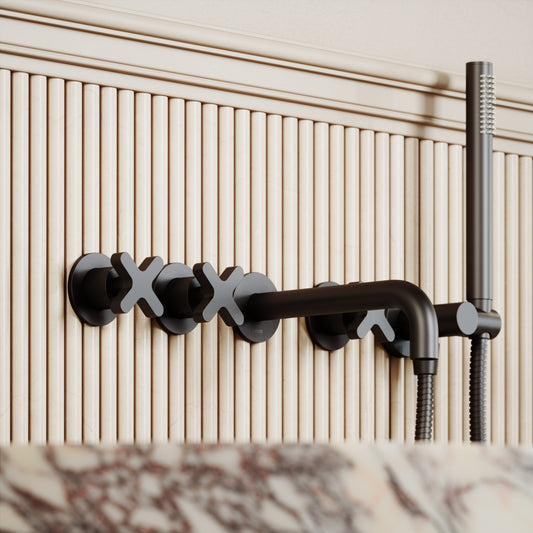 Vaso Calacatta Viola Marble Freestanding Bath 1500mm