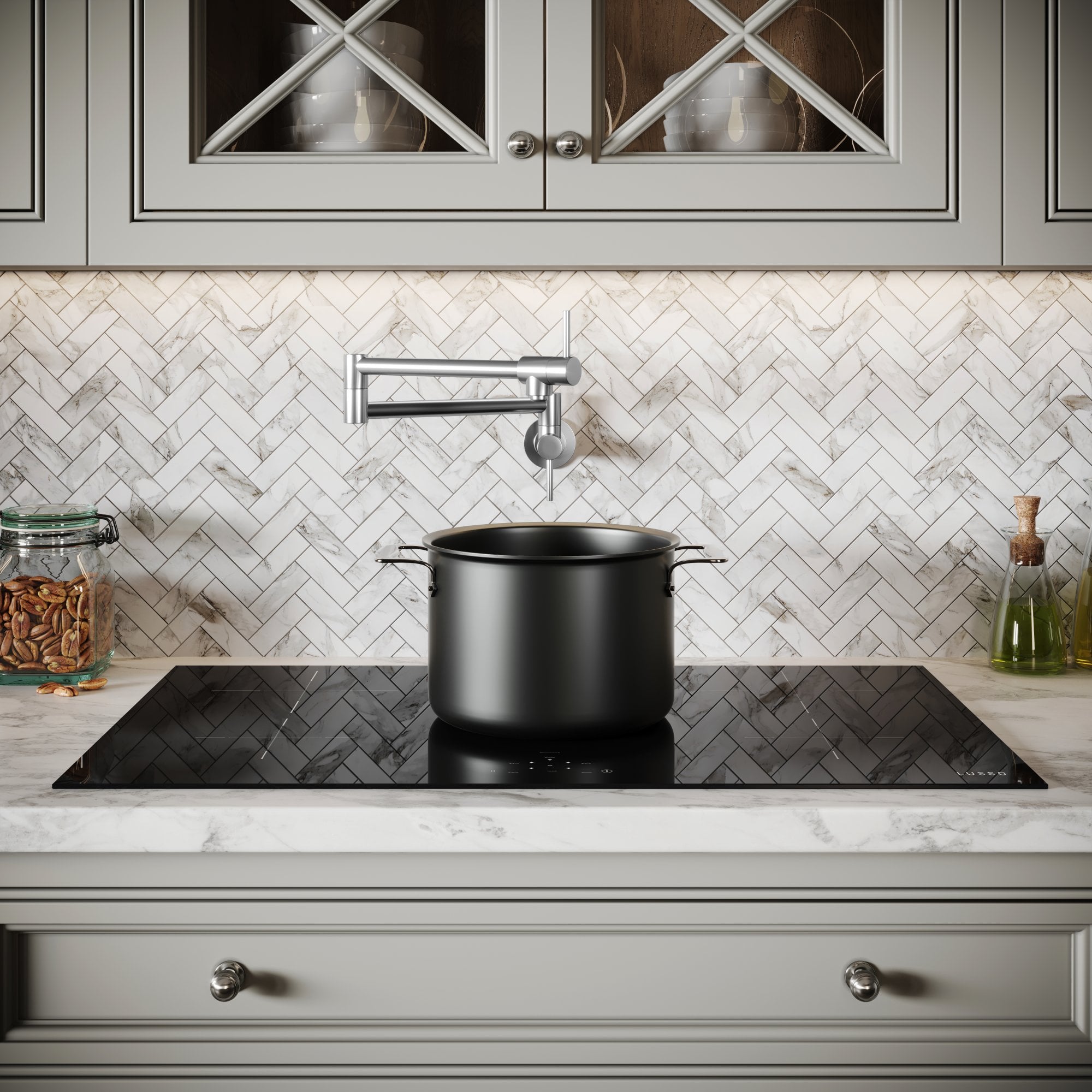 Pot Fillers Kitchen Faucets Deck Mounted Taps LUSSO pot-fillers-kitchen-faucets-deck-mounted-taps-lusso