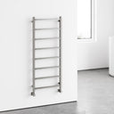 Vertigo Brushed Stainless Designer Towel Radiator 1200mm