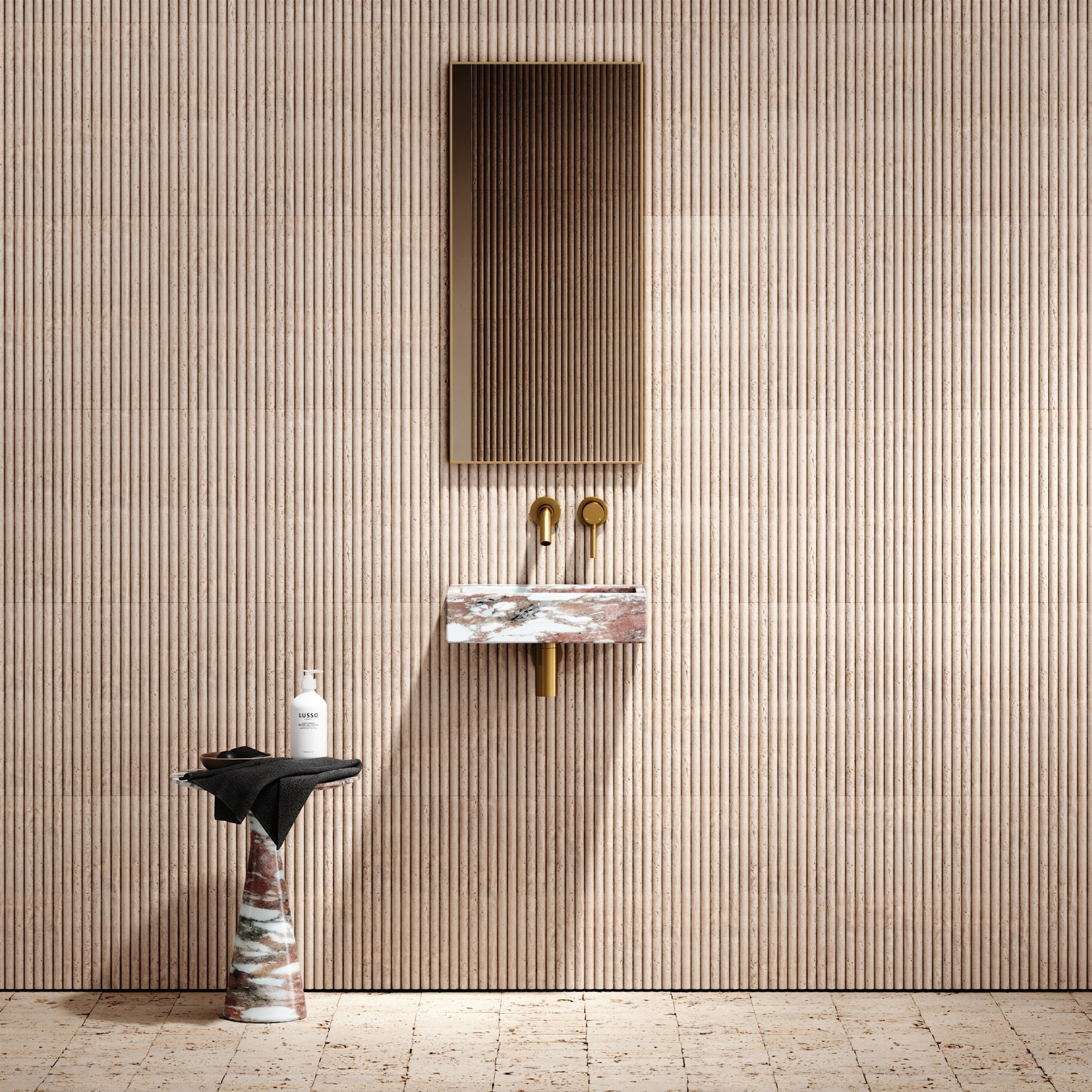 Via Rosa Norwegian Wall Hung Basin 400mm