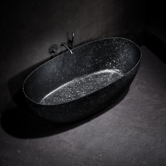 Vivere Forged Carbon Fibre Freestanding Bath 1700mm