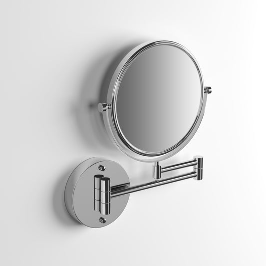 Vogue Wall Mounted Cosmetic Mirror Chrome