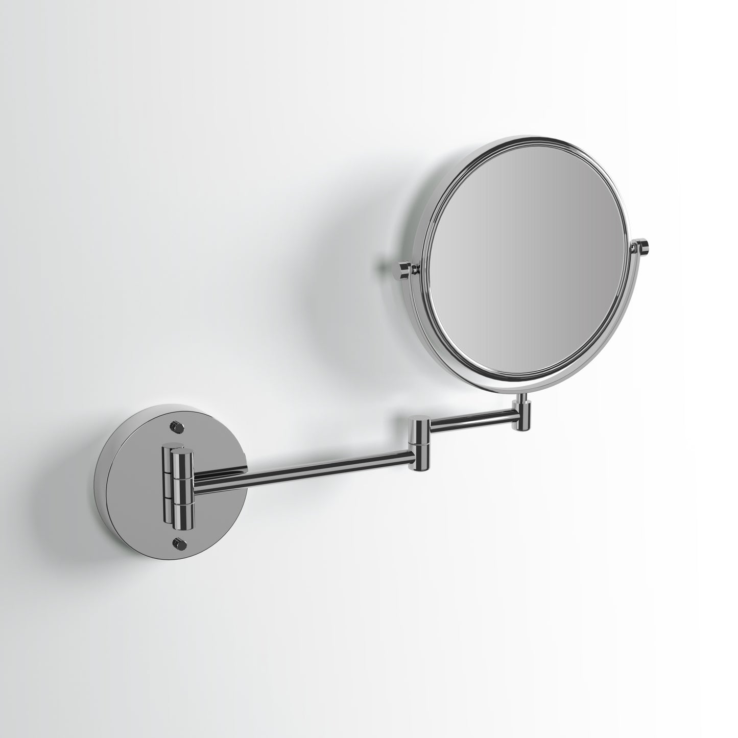 Vogue Wall Mounted Cosmetic Mirror Chrome