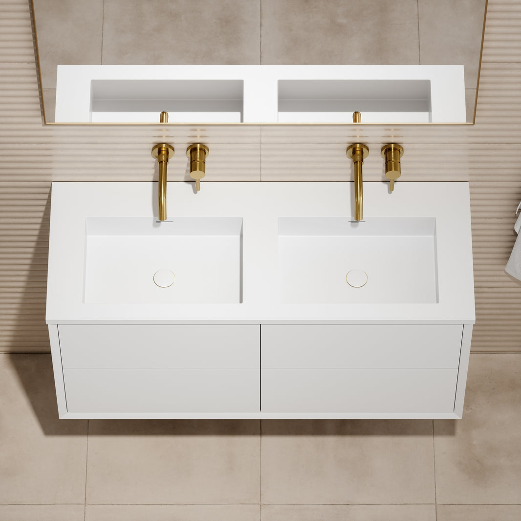 Double Vanity Units | Double Sink Bathroom Vanities - LUSSO